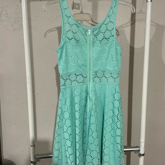 Trixxi Mint or Sea foam Lace Dress. Size 3 - Picture 2 of 5